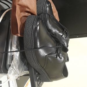 Black Leather British Walkers